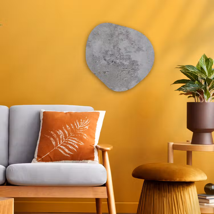 Organisch schilderij - Forex - Patroon - Grijs - Oud - Beton — 3