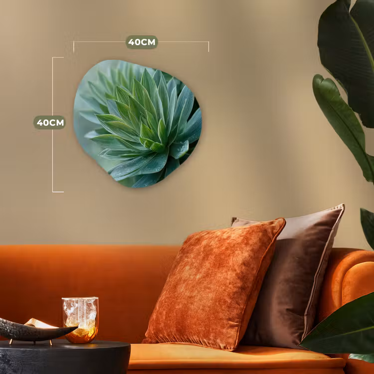 Organisch schilderij - Forex - Blad - Plant - Groen - Textuur — 4