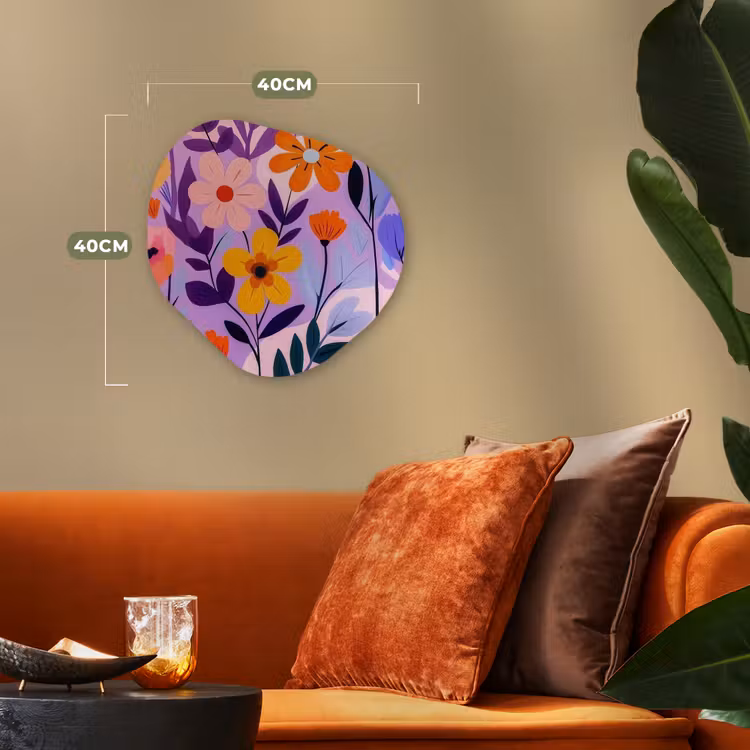 Organisch schilderij - Forex - Bloemen - Kleurrijk - Bladeren — 4