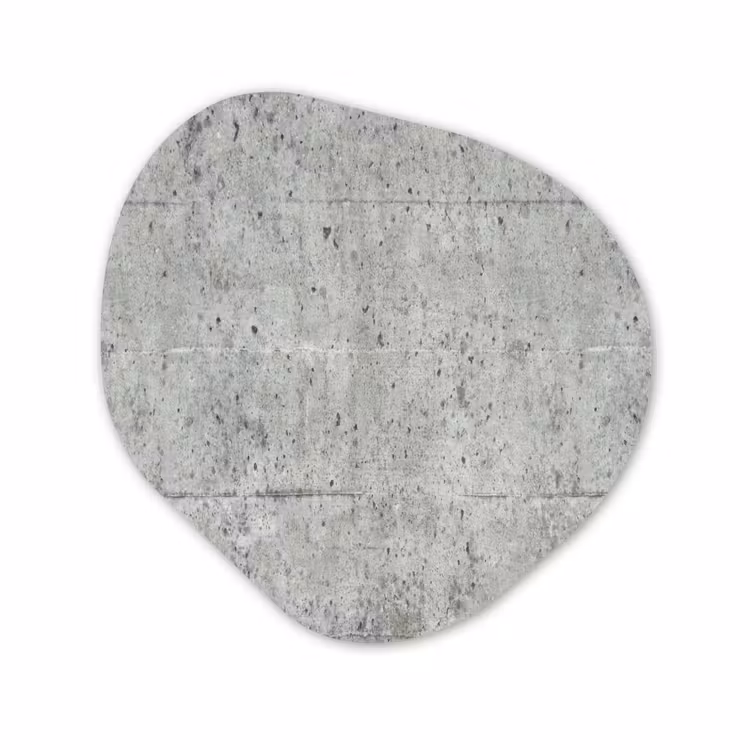 Organisch schilderij - Forex - Grijs - Muur - Poriën — 1