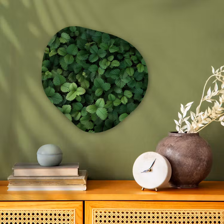 Organisch schilderij - Forex - Groen - Bladeren - Kartel - Zonlicht — 2