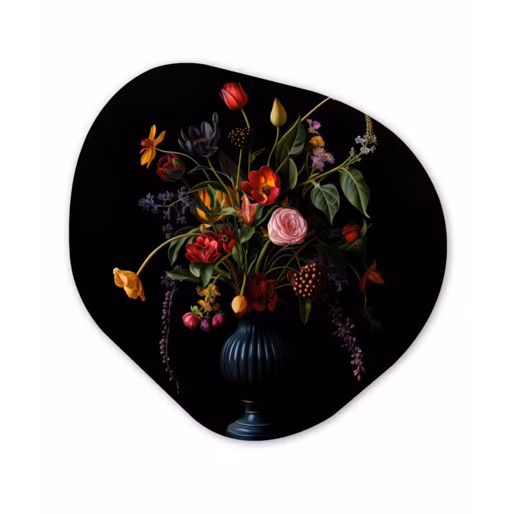 Organisch schilderij - Forex - Bloemen - Bessen - Klassiek — 1