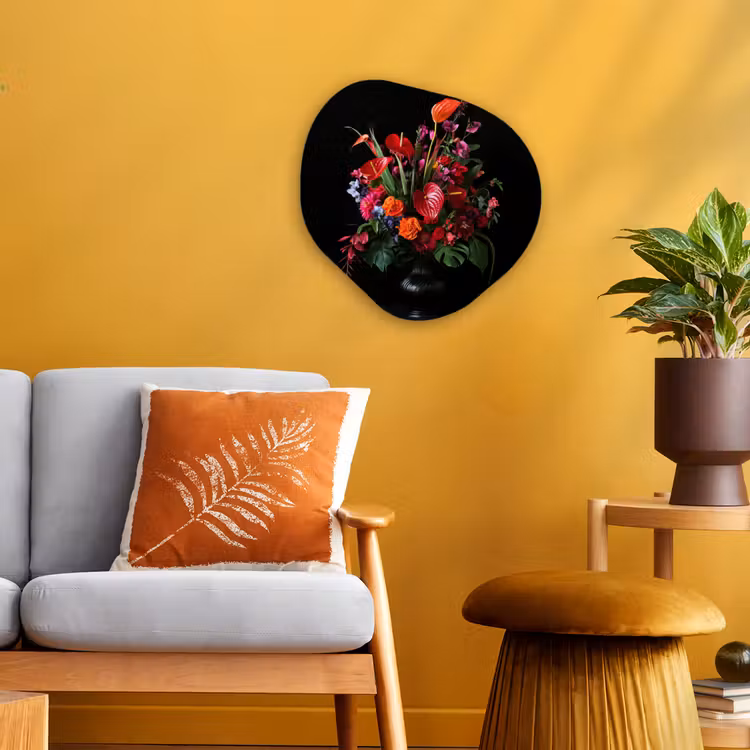 Organisch schilderij - Forex - Bloemen - Boeket - Sierlijk — 3