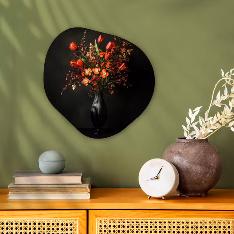 Organisch schilderij - Forex - Bloemen - Takken - Boeket — 2