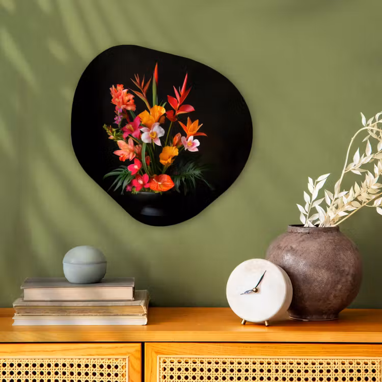 Organisch schilderij - Forex - Boeket - Bloemen - Exotisch — 2