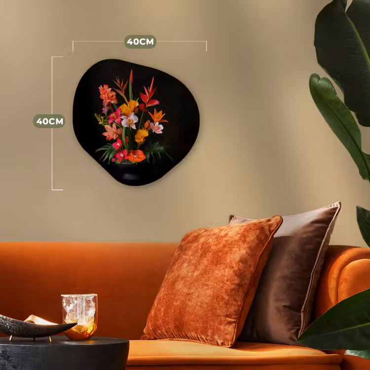 Organisch schilderij - Forex - Boeket - Bloemen - Exotisch — 4