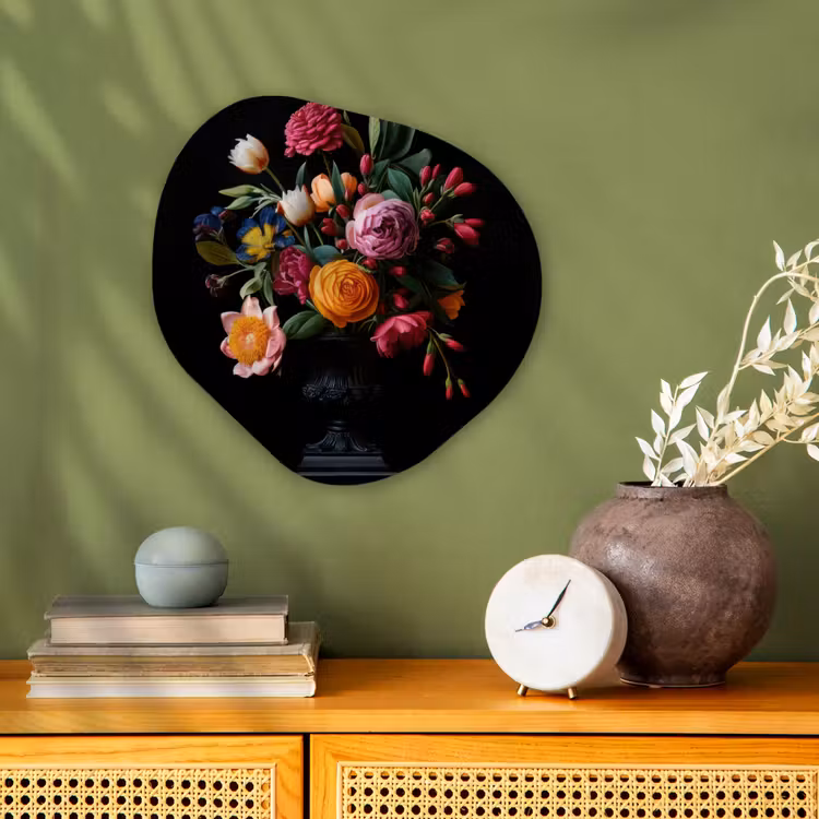 Organisch schilderij - Forex - Boeket - Romantisch - Kleurrijk — 2