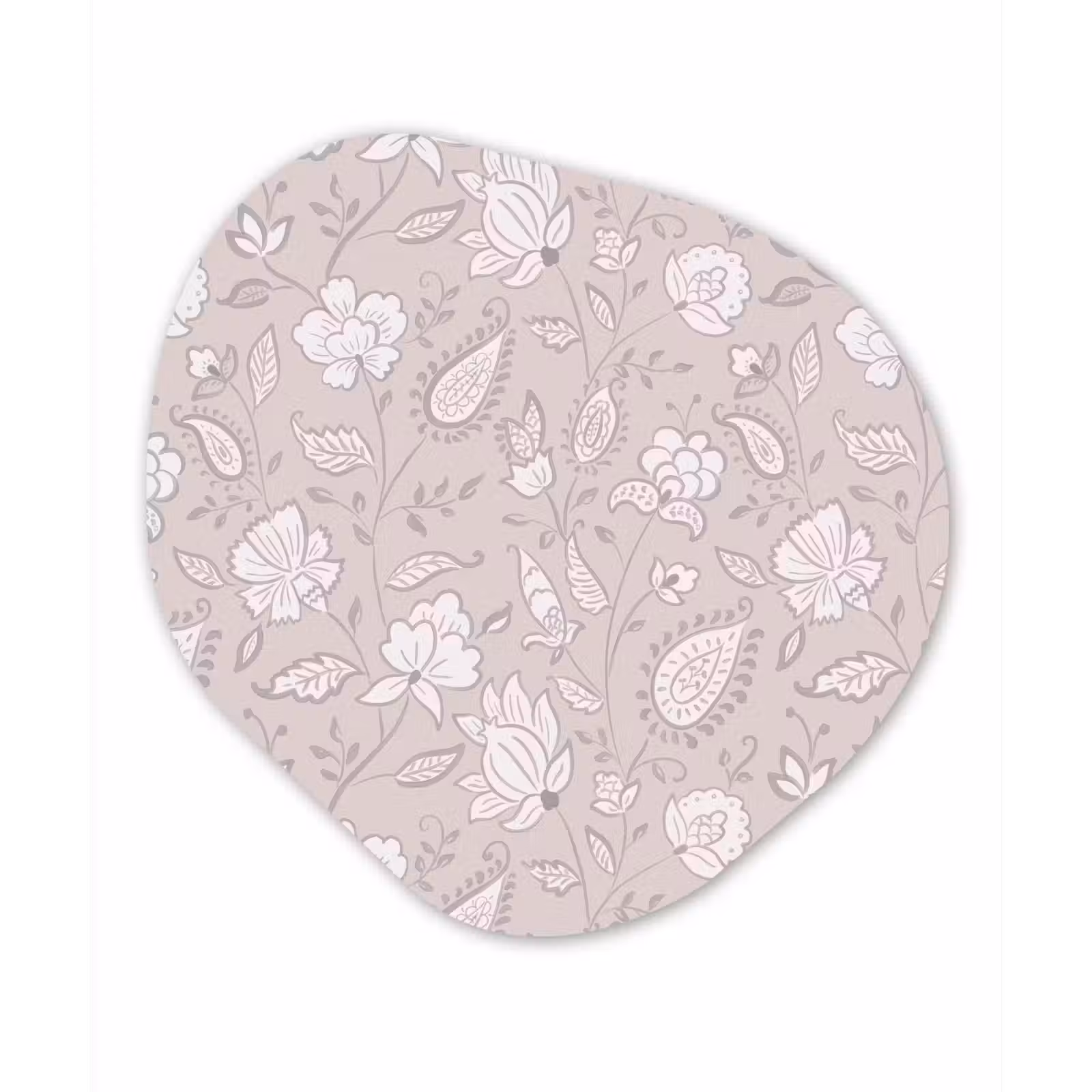 Organisch schilderij - Forex - Bloemen - Getekend - Lavendel — 1