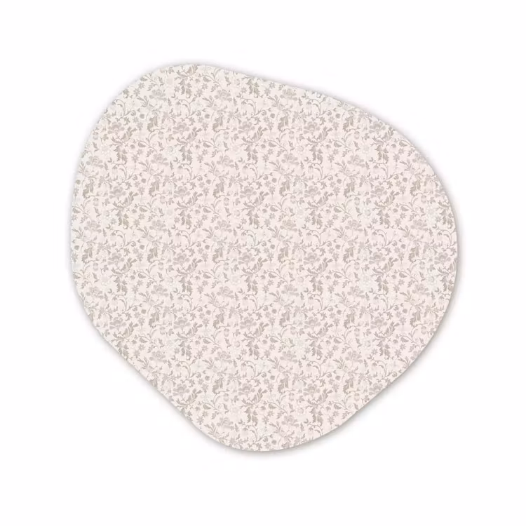 Organisch schilderij - Forex - Bloemen - Patroon - Taupe — 1