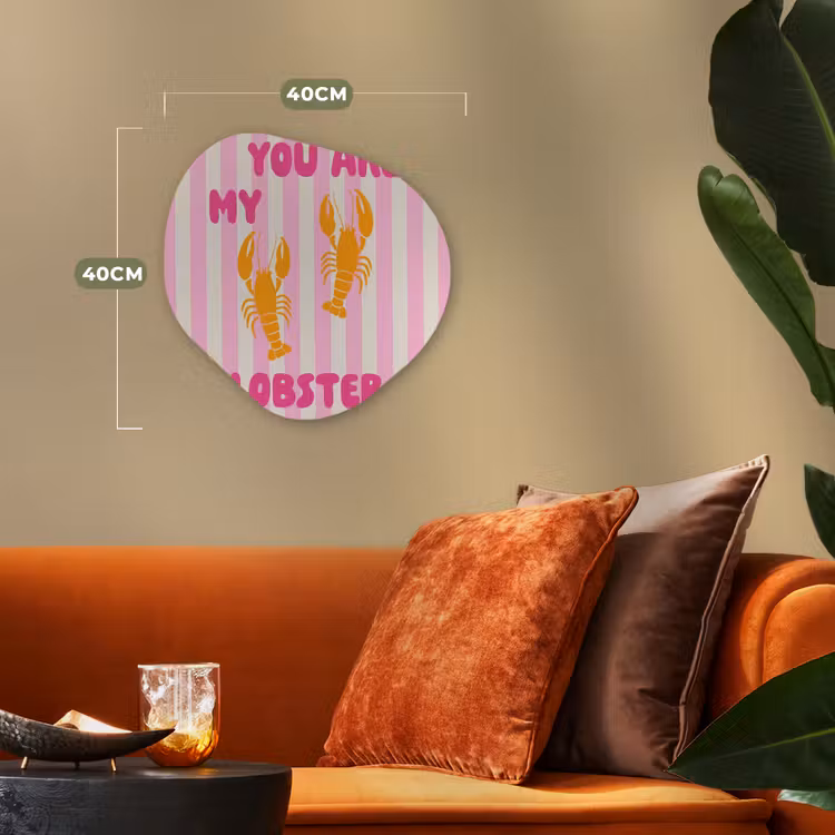 Organisch schilderij - Forex - Lobster - Love - Valentijn — 4