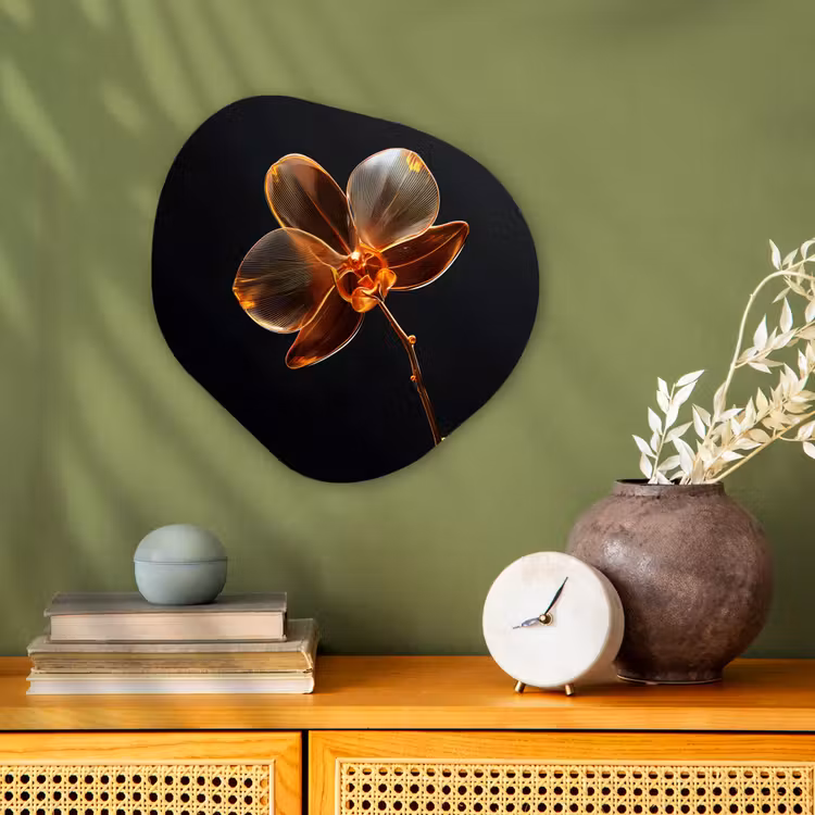 Organisch schilderij - Forex - Orchidee - Doorzichtig - Bloem — 2