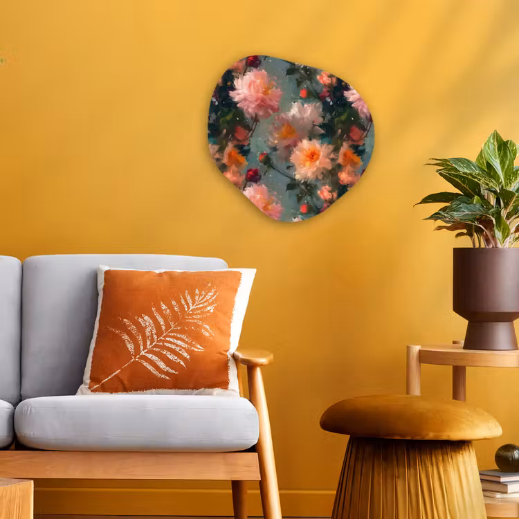 Organisch schilderij - Forex - Dahlia - Bloemen - Patroon — 3
