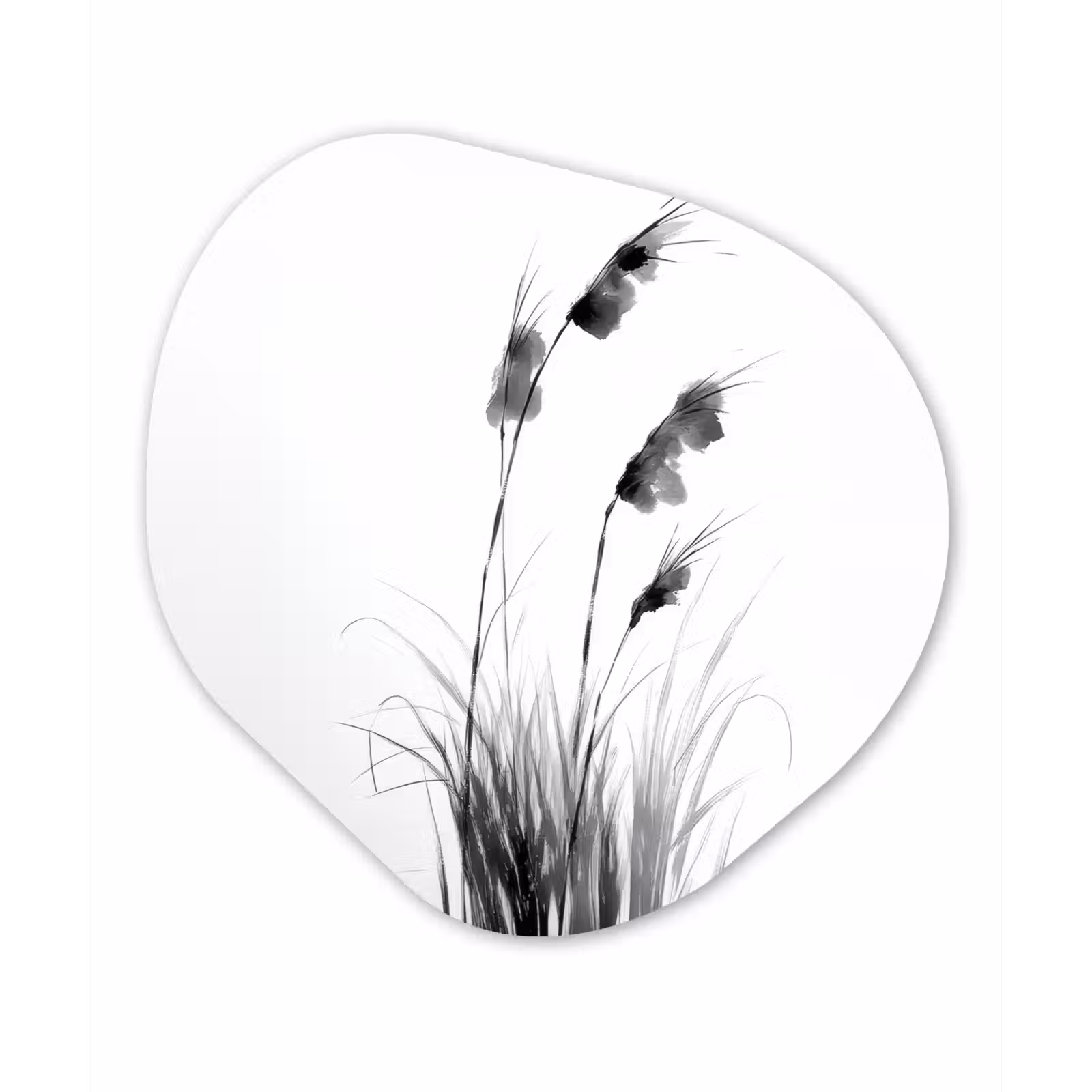Organisch schilderij - Forex - Minimalistisch - Stelen - Wit — 1