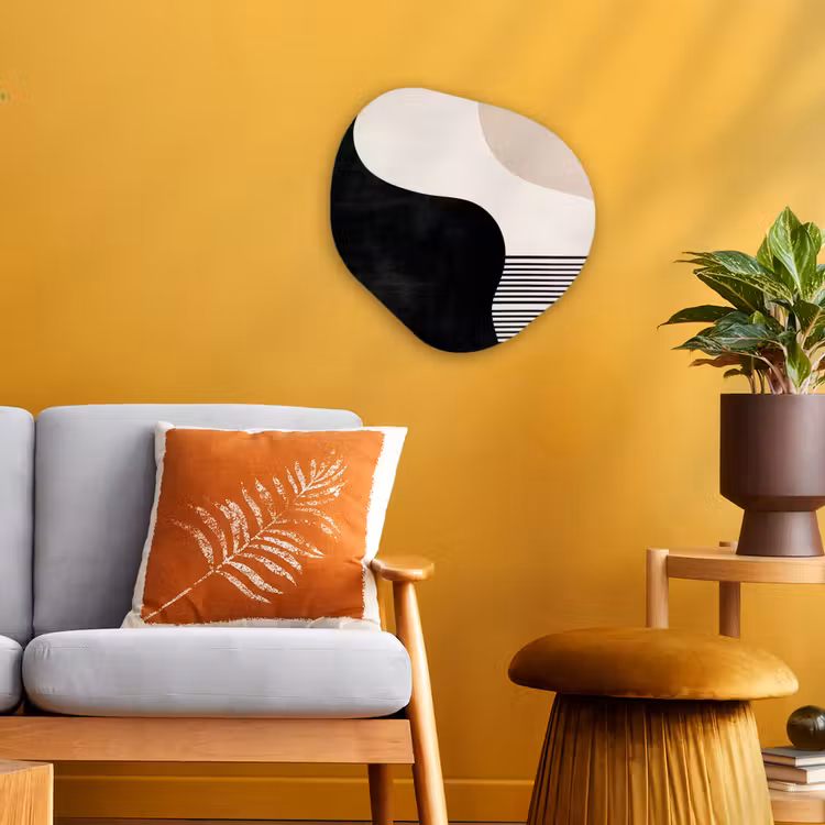 Organisch schilderij - Forex - Abstract - Japandi - Beige - Modern — 3