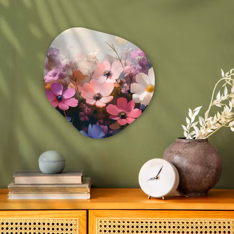 Organisch schilderij - Forex - Bloemen - Kleurrijk - Bloei — 2