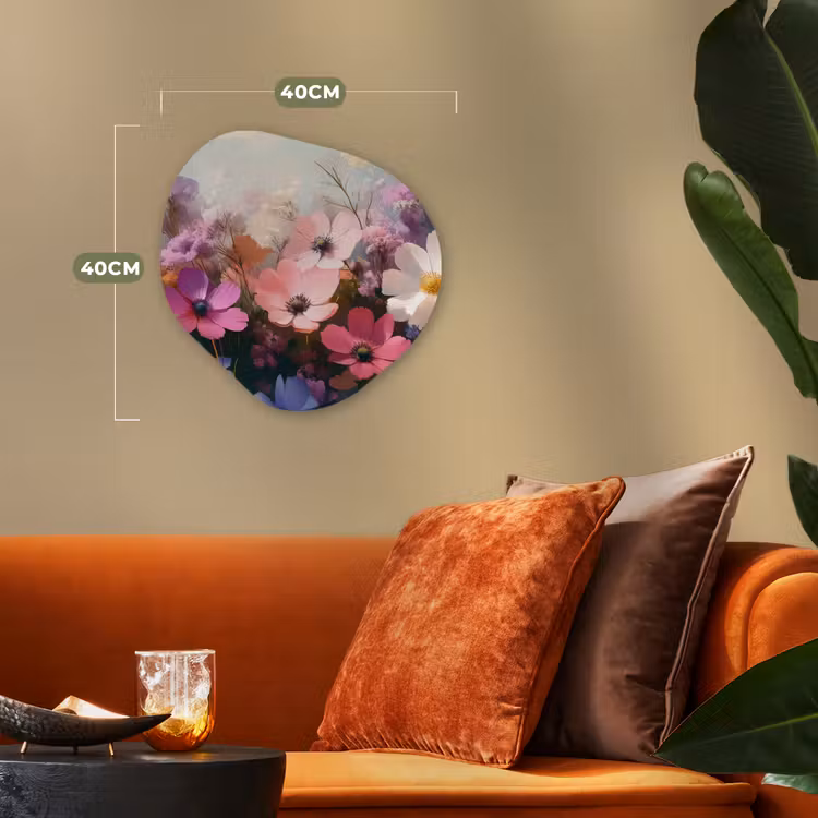 Organisch schilderij - Forex - Bloemen - Kleurrijk - Bloei — 4