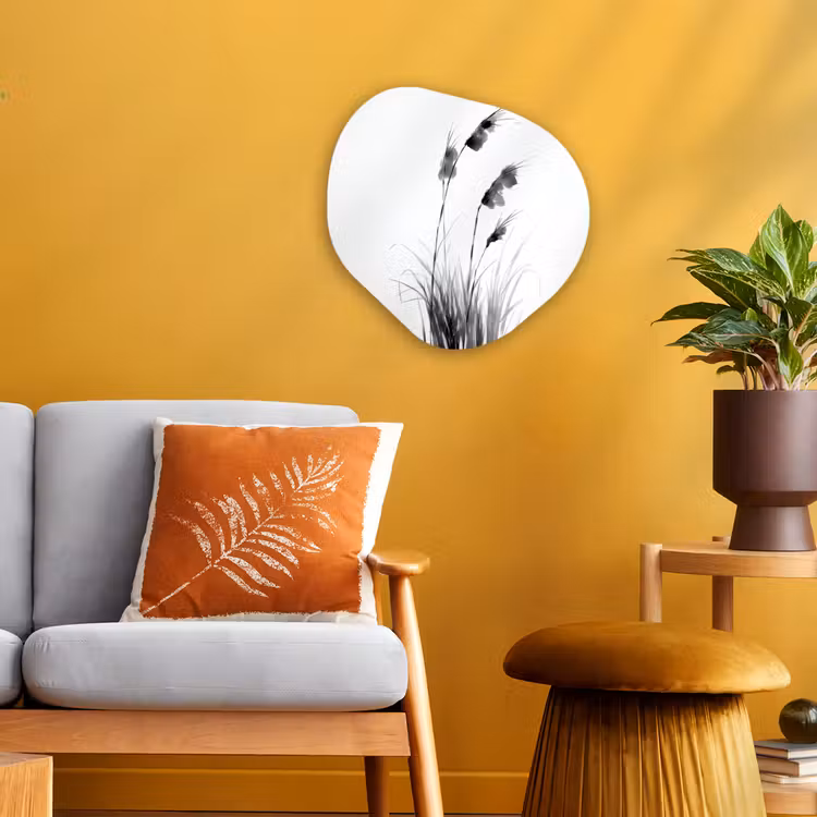 Organisch schilderij - Forex - Minimalistisch - Stelen - Wit — 3