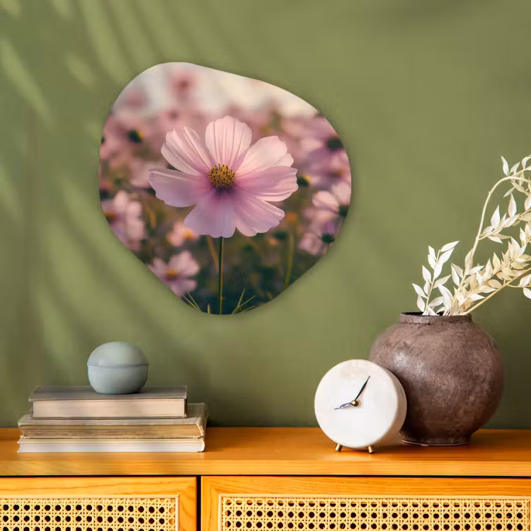 Organisch schilderij - Forex - Bloemen - Paars - Wazig — 2