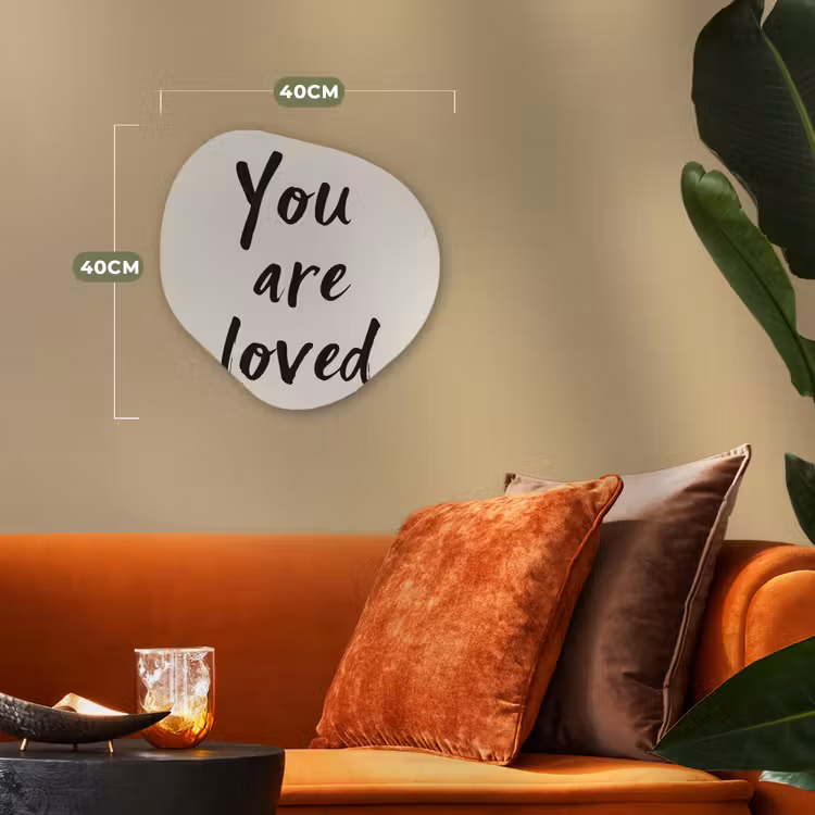 Organisch schilderij - Forex - Minimalistisch - Beige - Love — 4