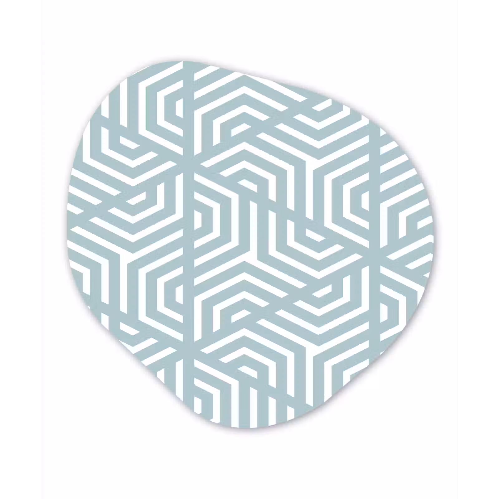Organisch schilderij - Forex - Design - Geometrie - Patroon - Driehoek — 1