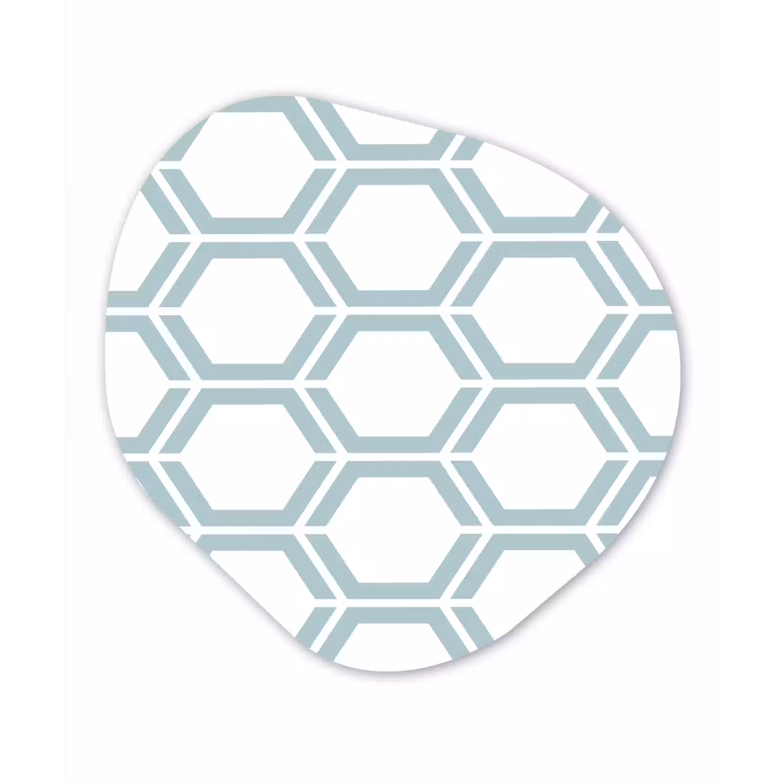 Organisch schilderij - Forex - Patroon - Lijn - Design - Hexagon — 1
