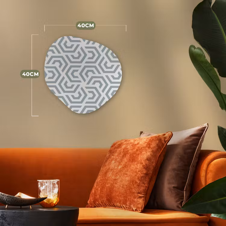 Organisch schilderij - Forex - Design - Lijn - Patroon - Groen — 4