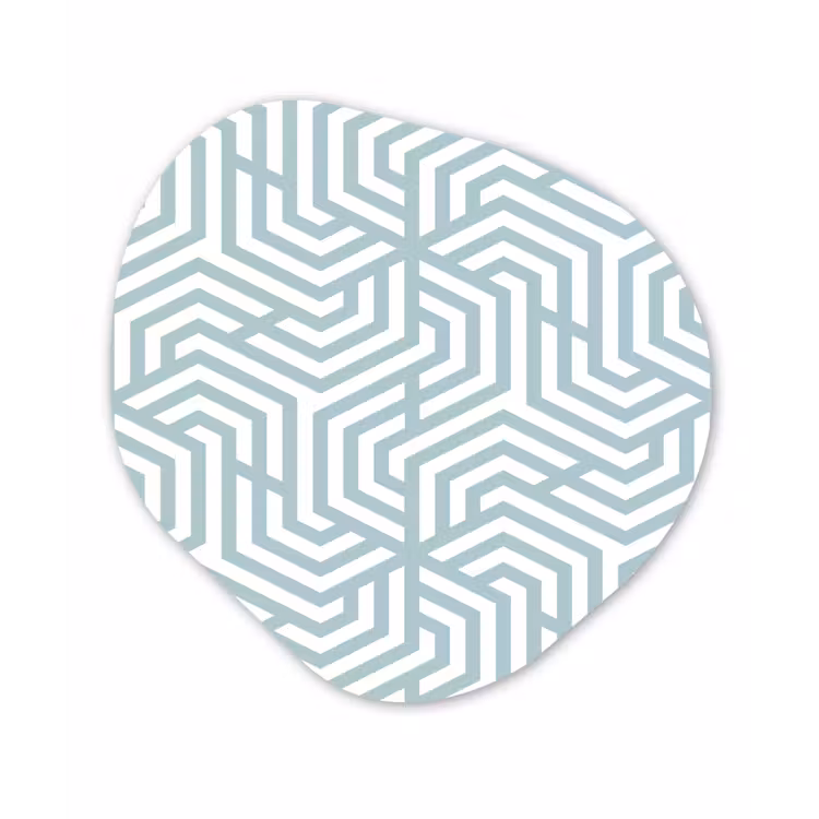 Organisch schilderij - Forex - Patronen - Abstract - Driehoek - Geometrie — 1