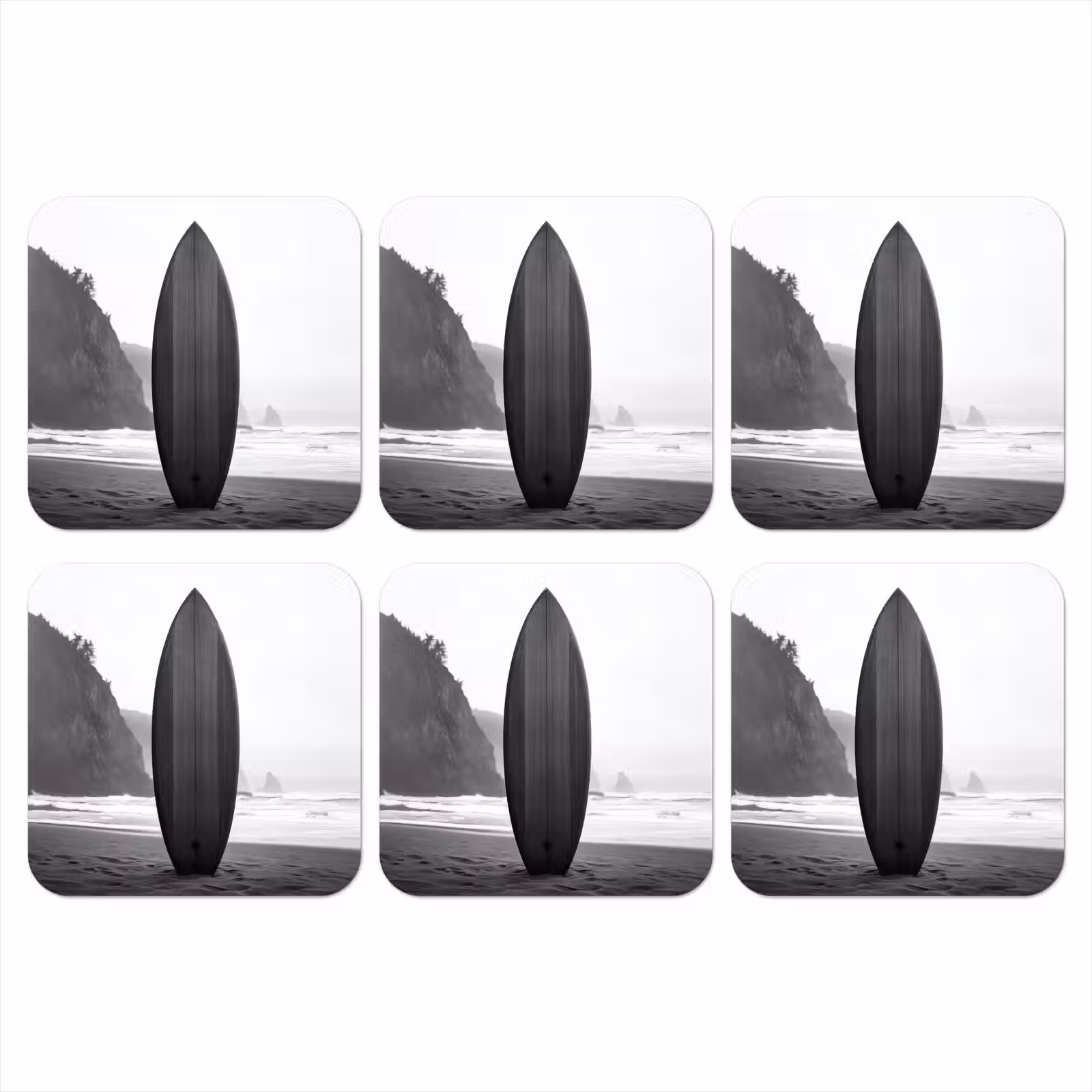 Onderzetter - Surfplank - Zand - Zee — 1