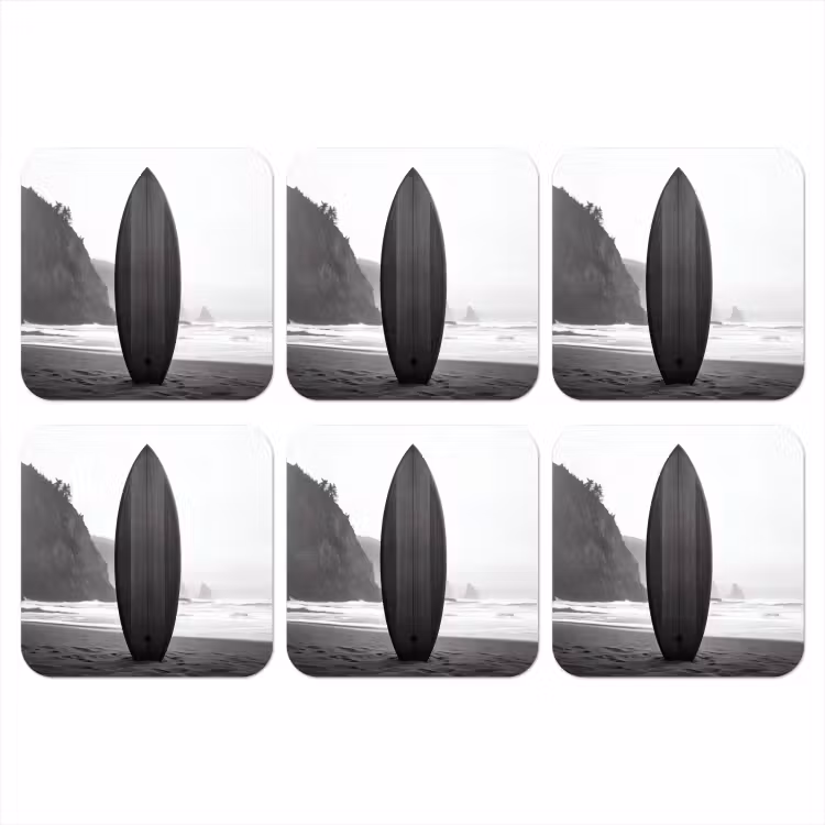 Onderzetter - Surfplank - Zand - Zee — 1