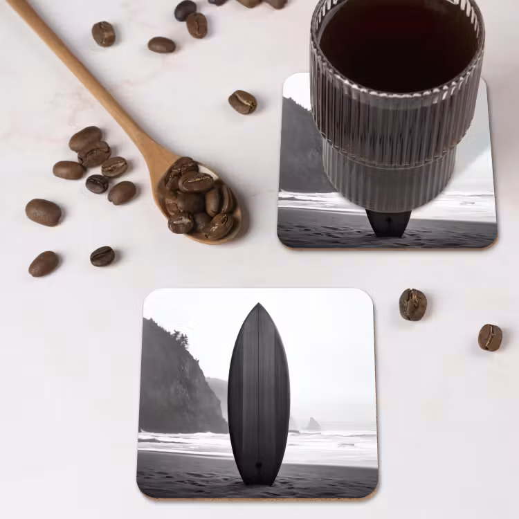 Onderzetter - Surfplank - Zand - Zee — 4