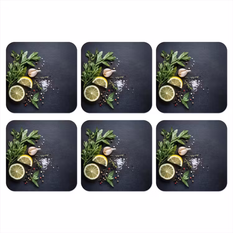 Onderzetter - Verse ingrediënten - Compositie - Artistiek — 1