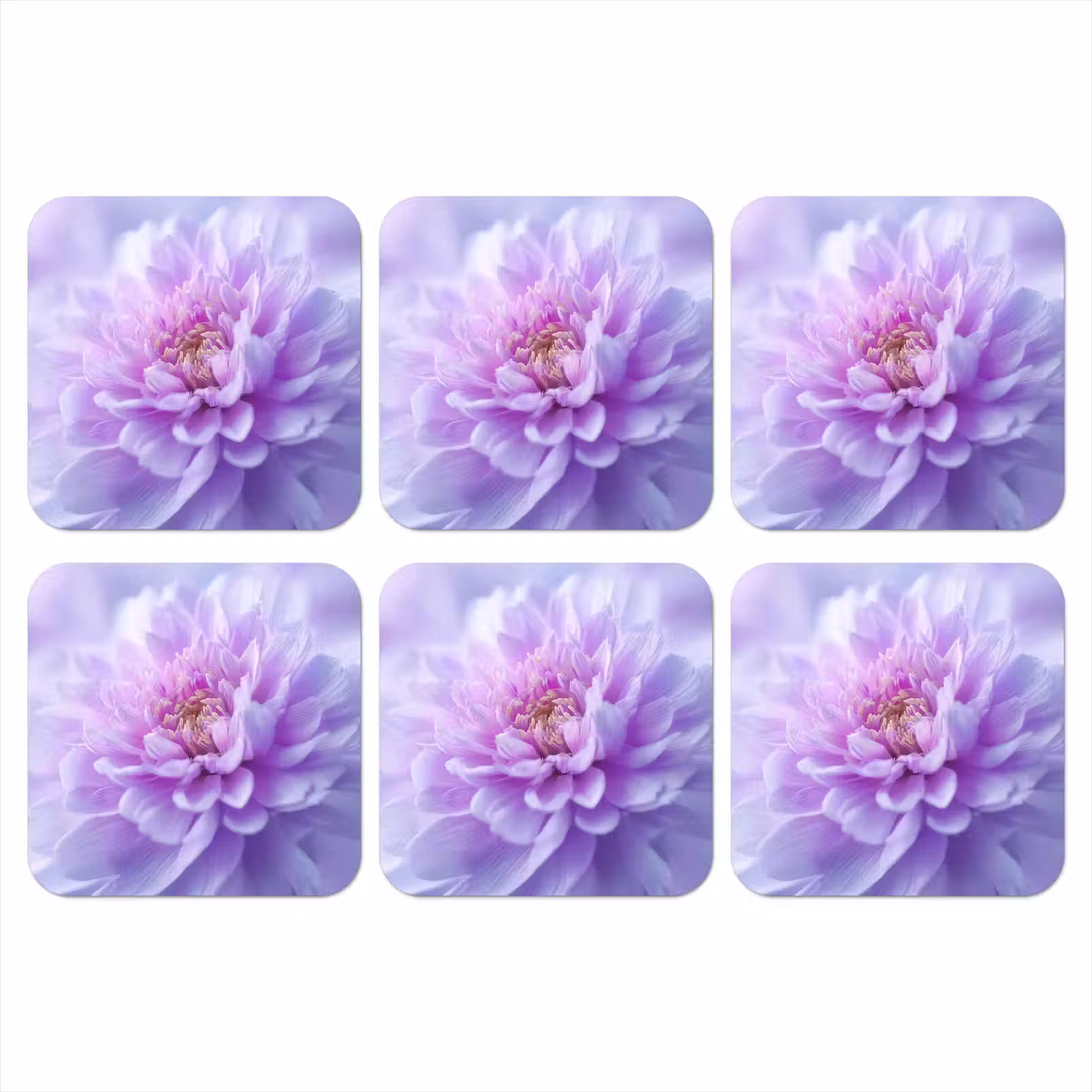 Onderzetter - Paars - Dahlia - Dromerig — 1