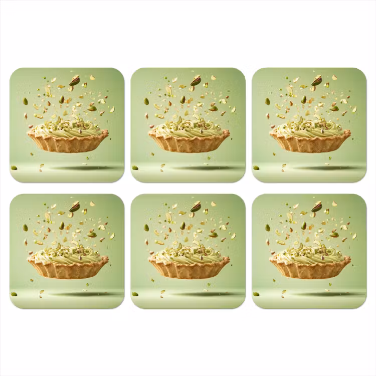 Onderzetter - Pistache - Taart - Noten - Eten — 1