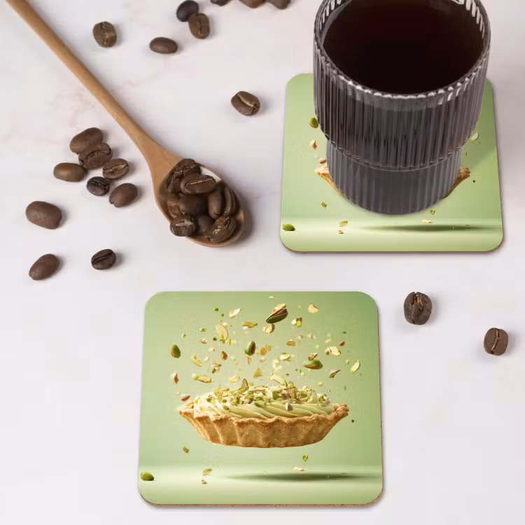 Onderzetter - Pistache - Taart - Noten - Eten — 4