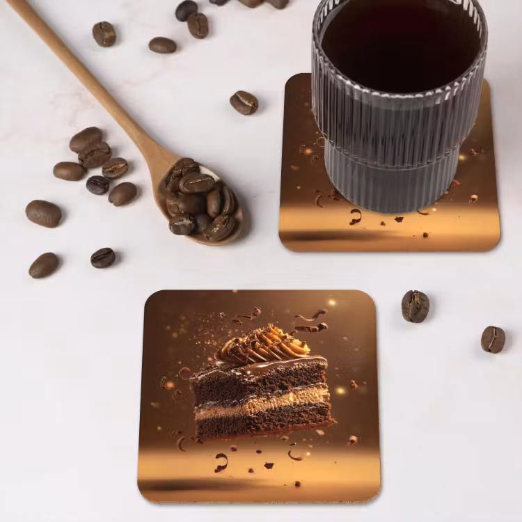 Onderzetter - Taart - Chocolade - Eten - Brownie — 4