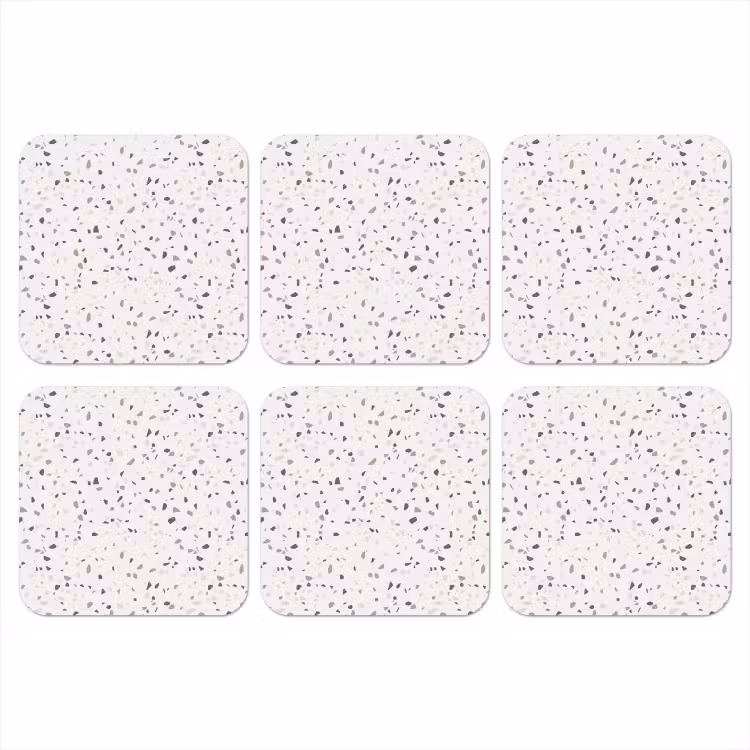 Onderzetter - Terrazzo - Patroon - Créme — 1