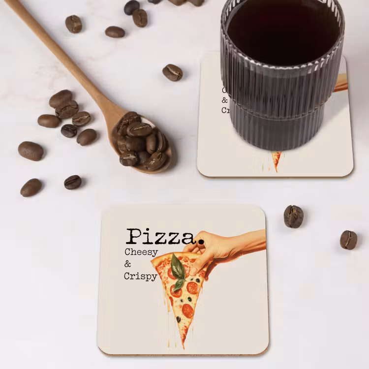 Onderzetter​ - Pizza - Kaas - Pepperoni — 4