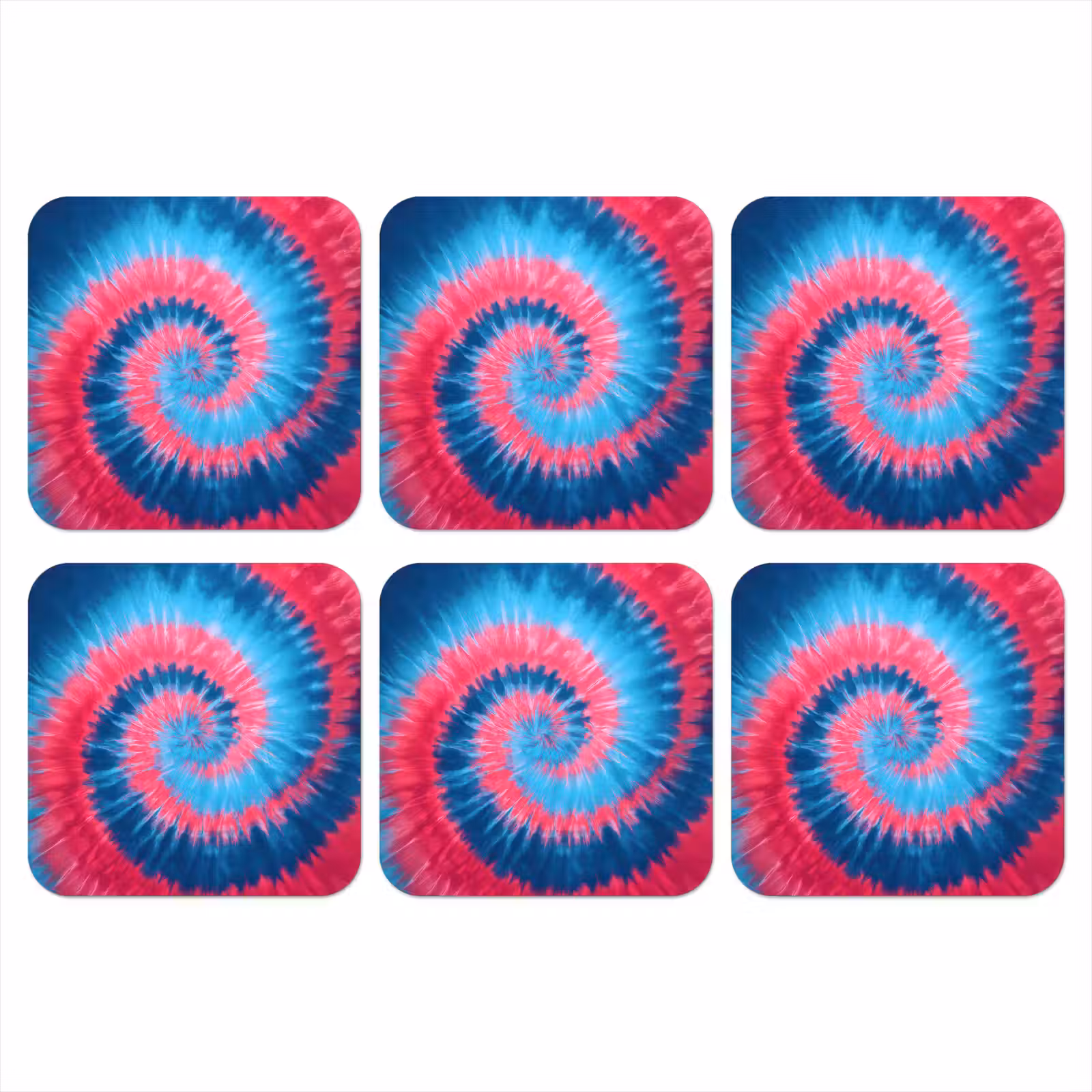Onderzetter - Spiraal - Roze - Draaiend — 1