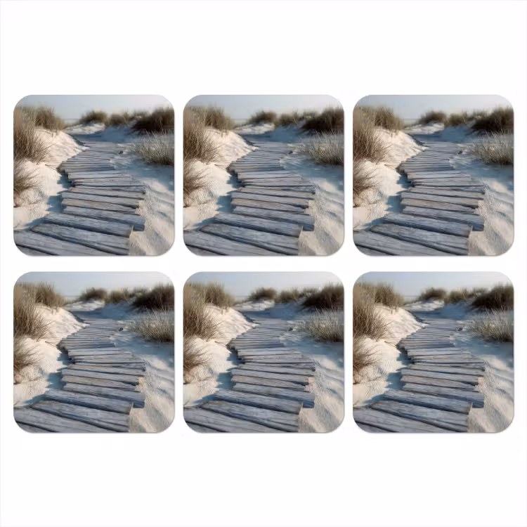 Onderzetter - Pad - Planken - Duinen - Gras — 1