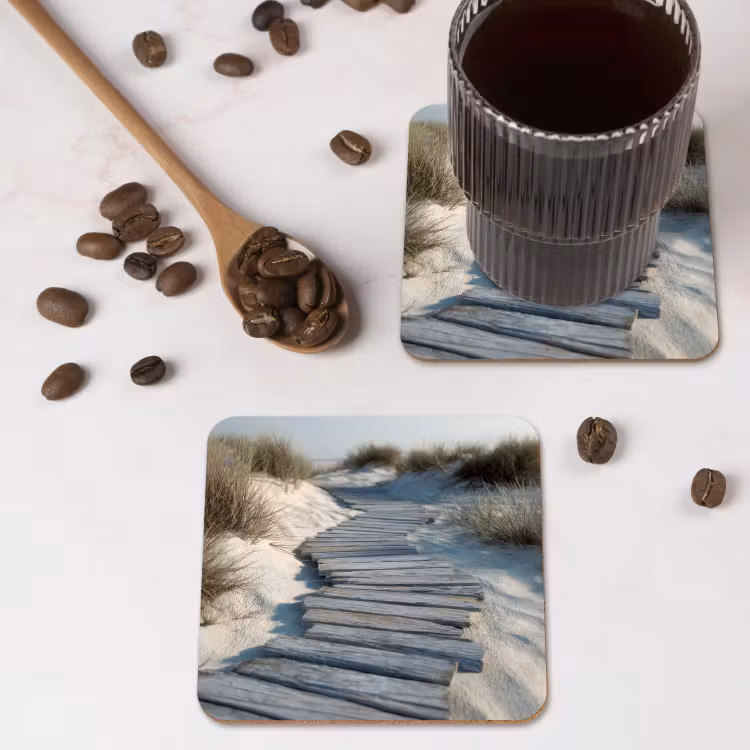 Onderzetter - Pad - Planken - Duinen - Gras — 4