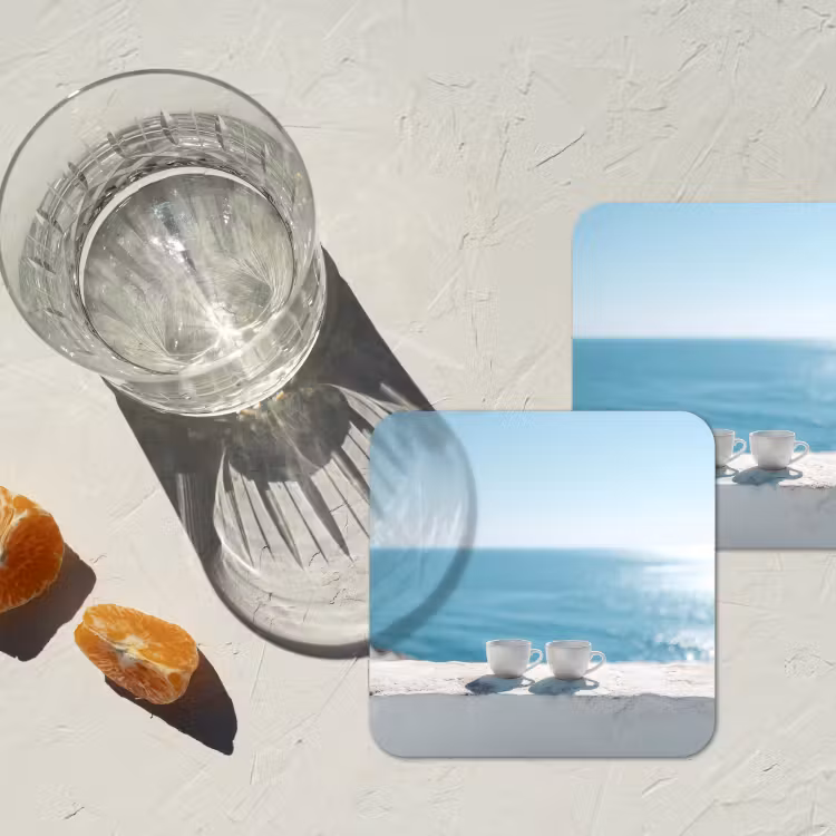 Onderzetter​ - Zee - Koffiekopjes - Zomers — 3