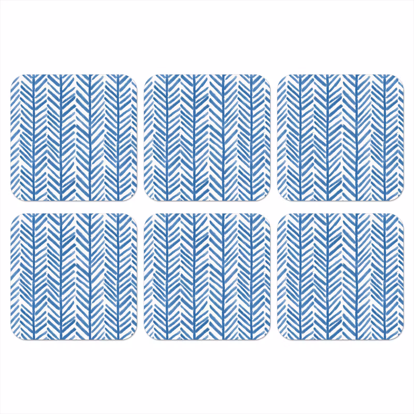 Onderzetter - Patroon - Streep - Blauw — 1