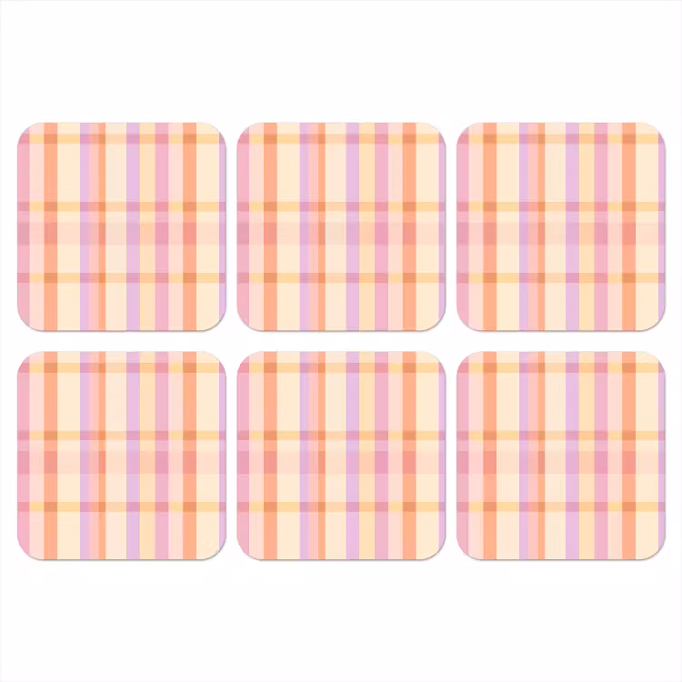 Onderzetter - Pastel - uitpatroon - Geometrisch — 1