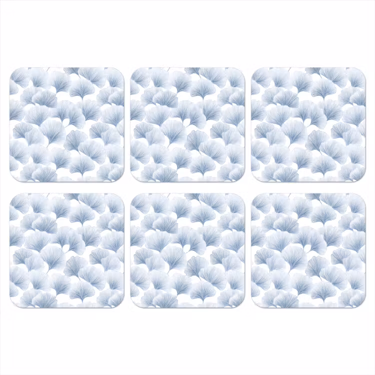 Onderzetter - Waaier - Modern - Blauw — 1