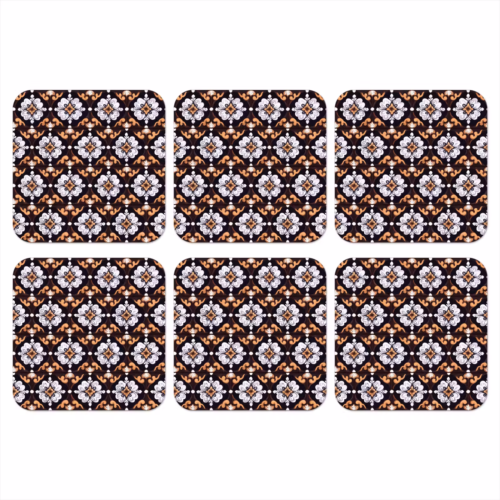 Onderzetter - traditioneel - Element - Kleurrijk — 1