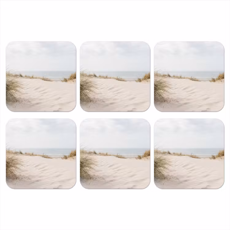 Onderzetter - Wolken - Duinlandschap - Zand — 1