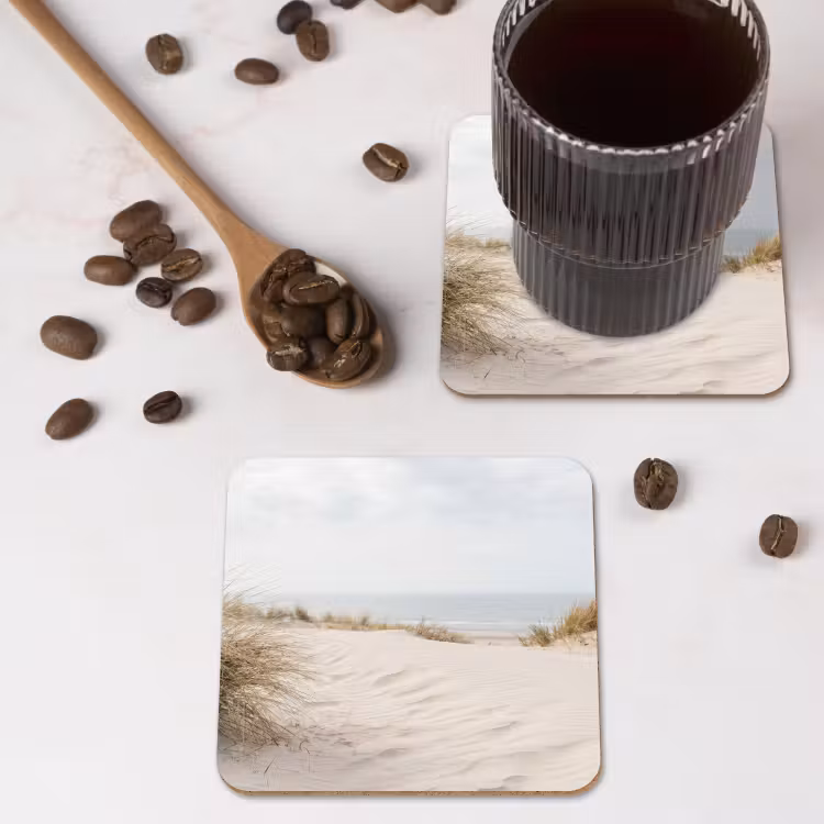Onderzetter - Wolken - Duinlandschap - Zand — 4