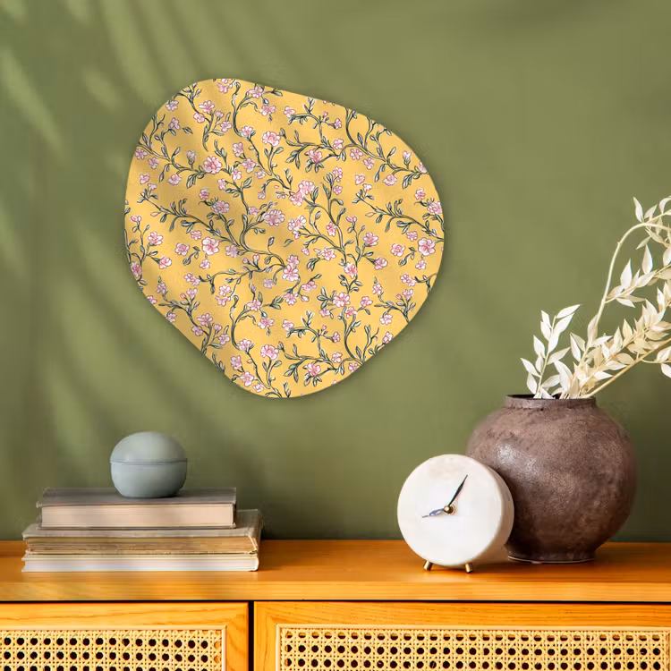 Organisch schilderij - Forex - Bloemen - Motief - Geel — 2