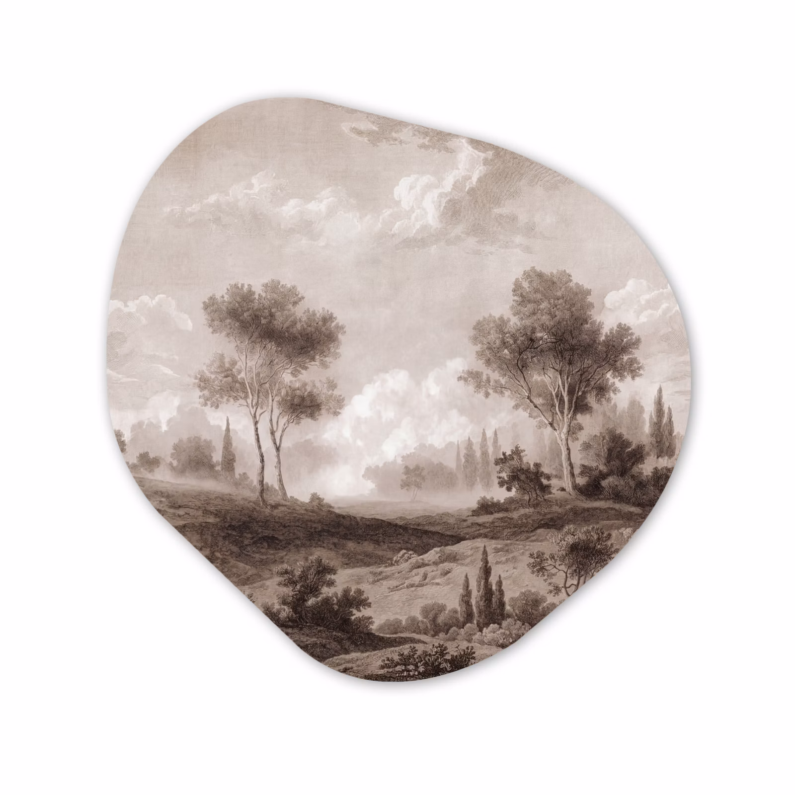 Organisch schilderij - Forex - Klassiek - Landschap - Neutraal — 1