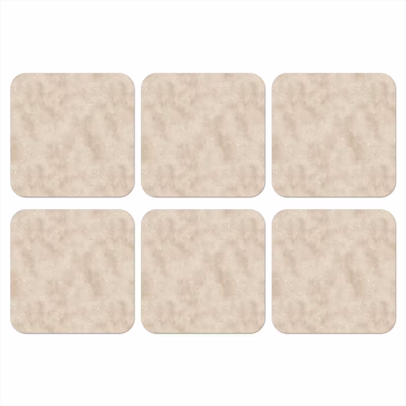 Onderzetter - Structuur - Spikkels - Beige — 1